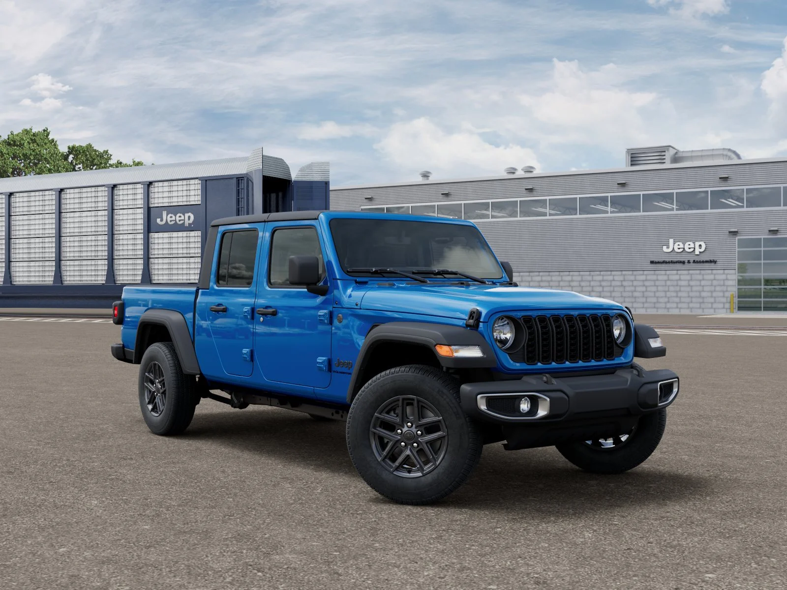 New 2026 Hydro Blue Pearl-Coat Exterior Paint Jeep  image 5
