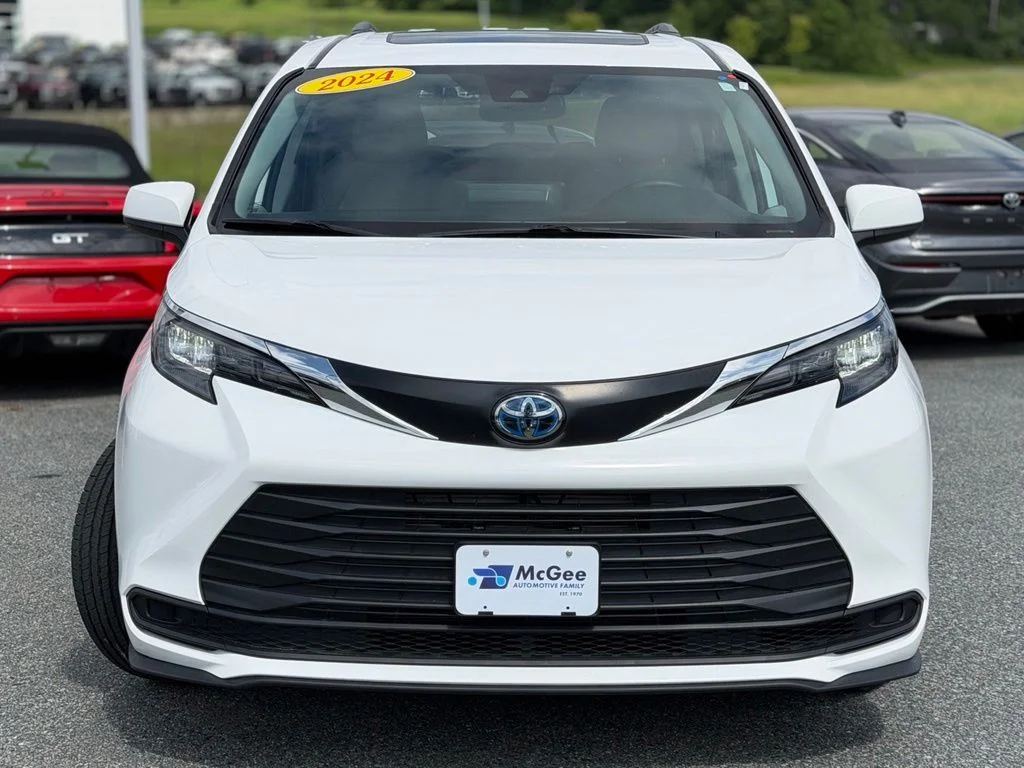 Certified Used 2024 White Toyota LE image 2