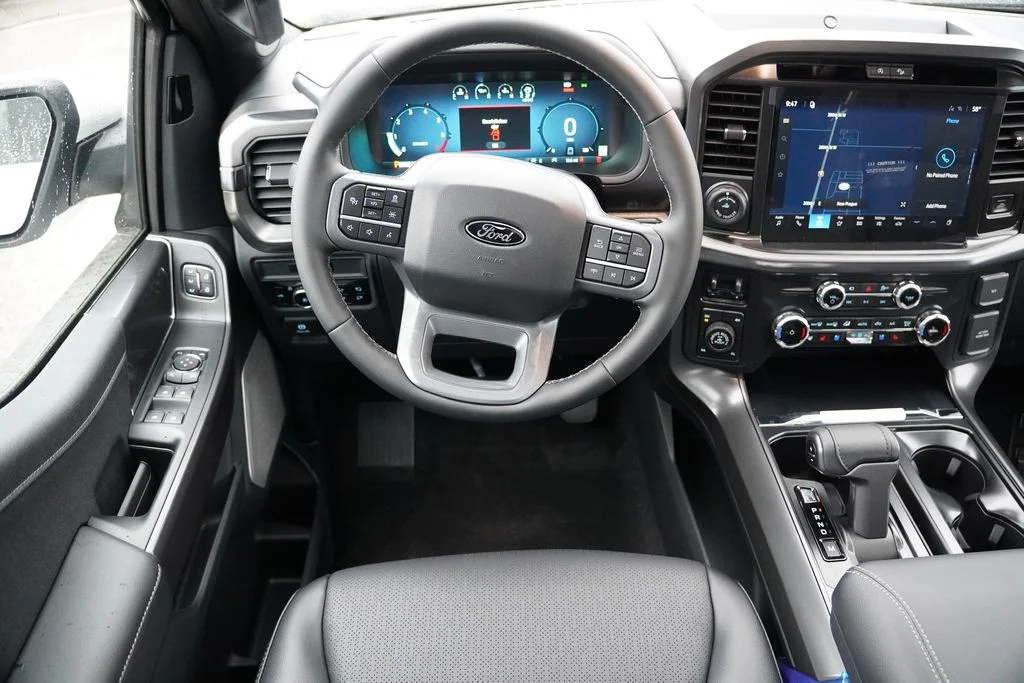 New 2026 Star White Metallic Tri-Coat Ford Lariat image 16