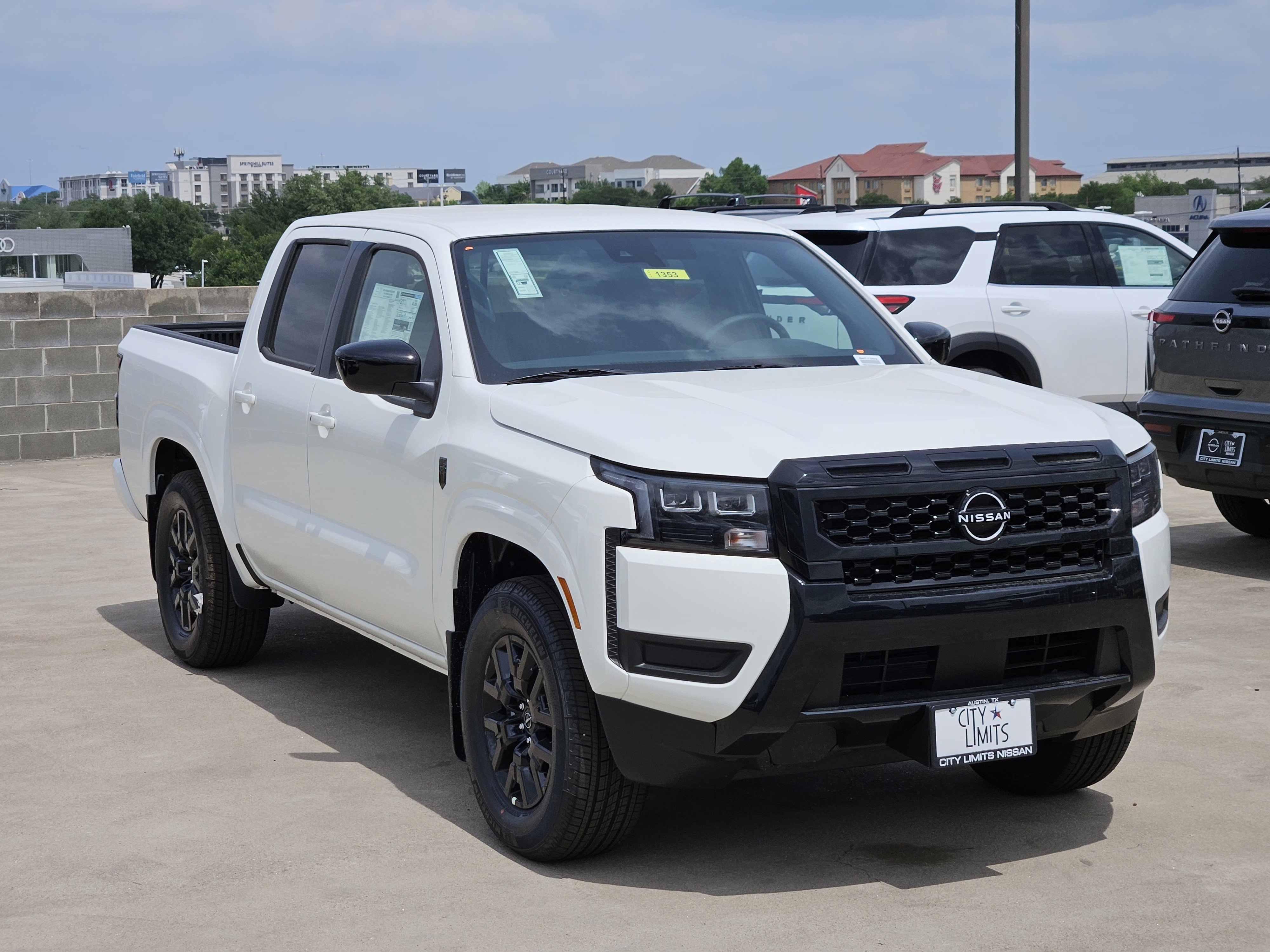 New 2026 Glacier White Nissan Crew Cab SV image 3