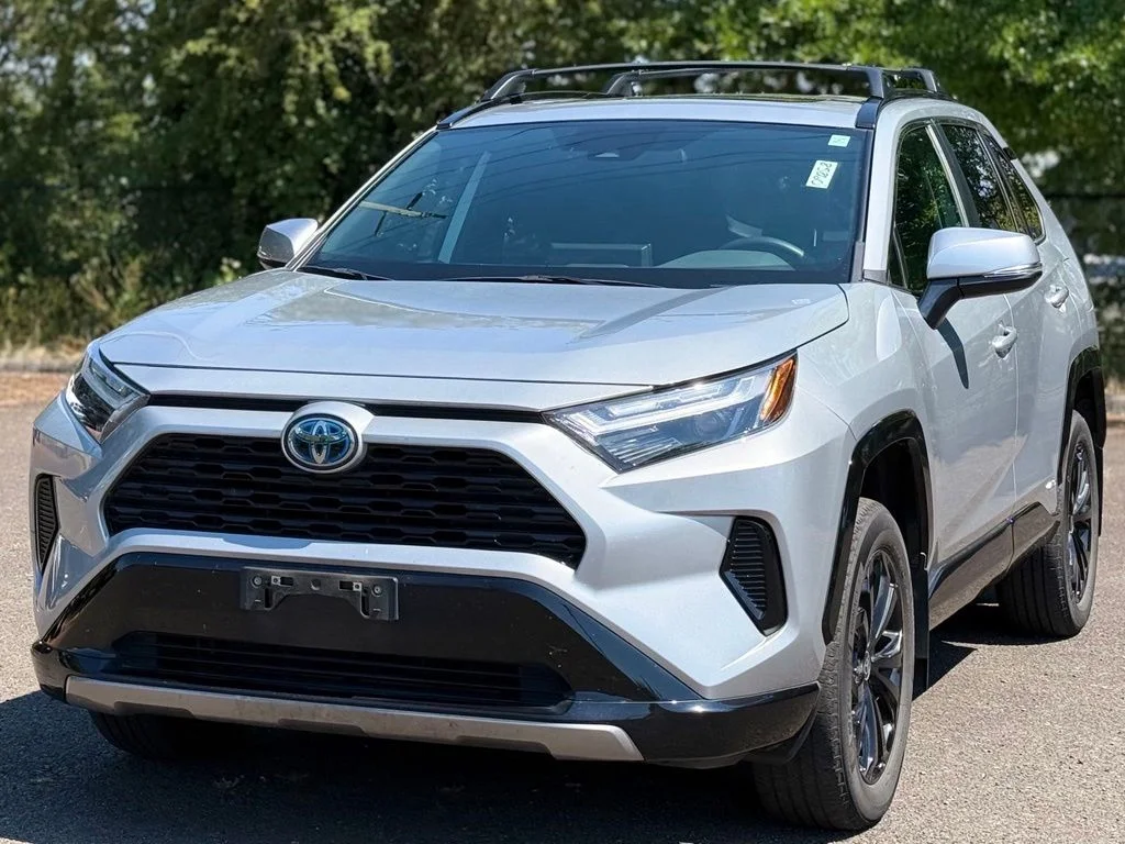 Used 2024 Silver Toyota SE image 1