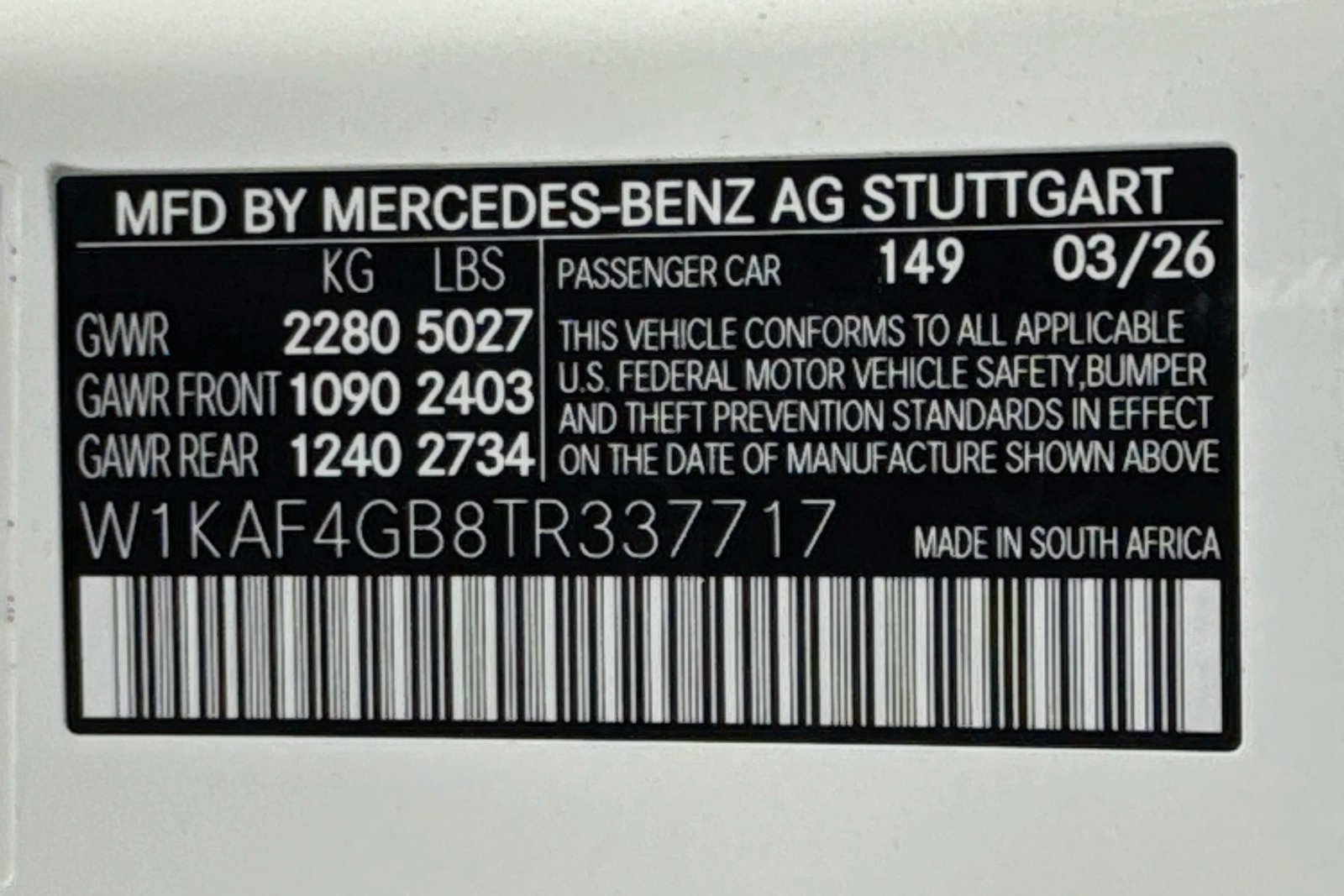 New 2026 Polar White Mercedes-Benz C 300 image 30