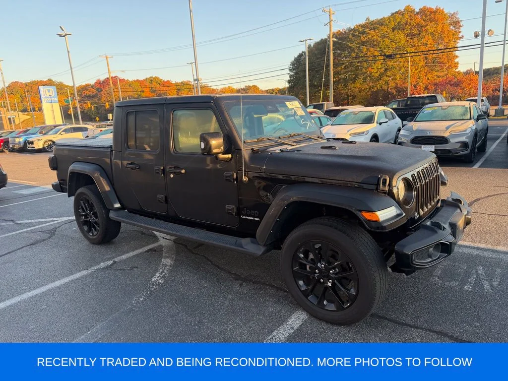 Used 2022 Black Clearcoat Jeep High Altitude image 1