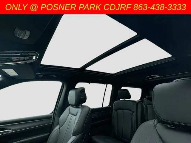 New 2026 Baltic-Gray Metallic Clear-Coat Exterior Paint Jeep Grand Wagoneer image 23