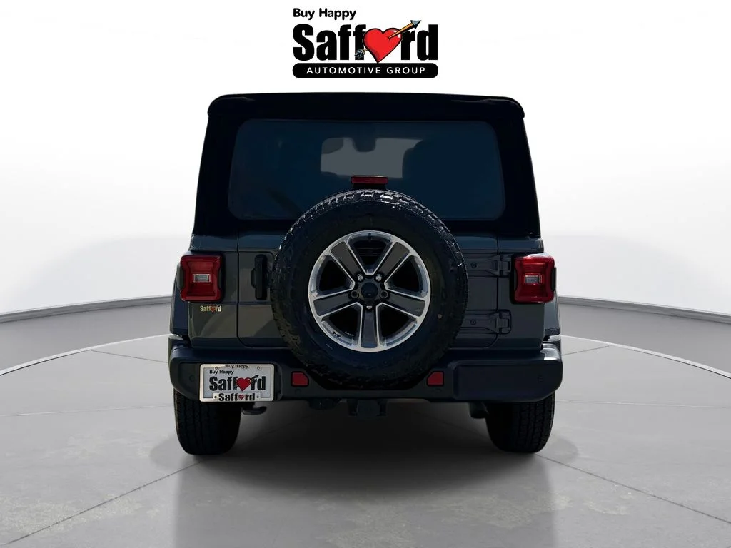 Used 2021 Gray Jeep Unlimited Sahara image 7