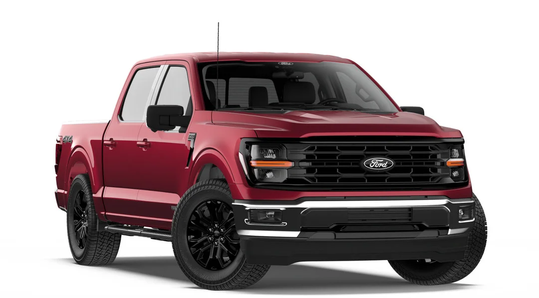 New 2026 RUBY RED METALLIC TINTED CC Ford XLT image 3