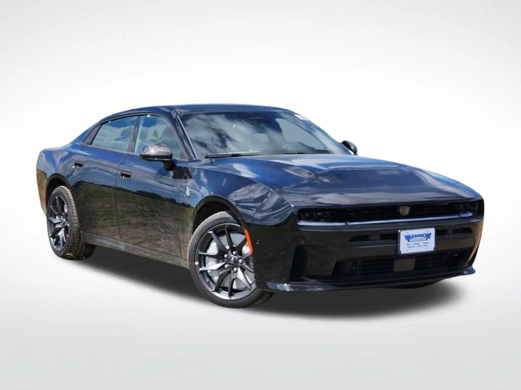 New 2026 Diamond Black Crystal Pearlcoat Dodge Scat Pack Plus image 1