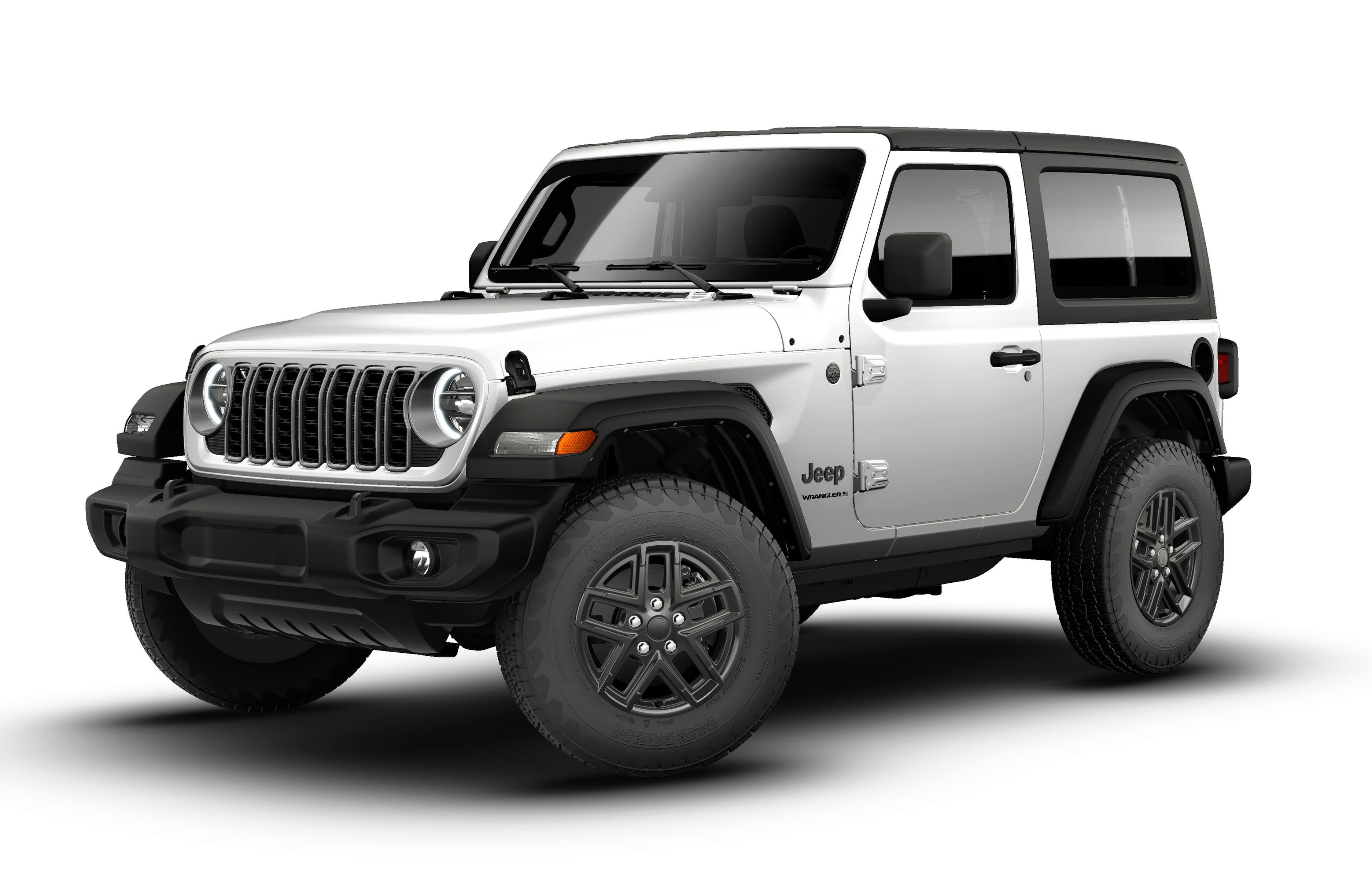 New 2026 Bright White Clear-Coat Exterior Paint Jeep Sport S image 13