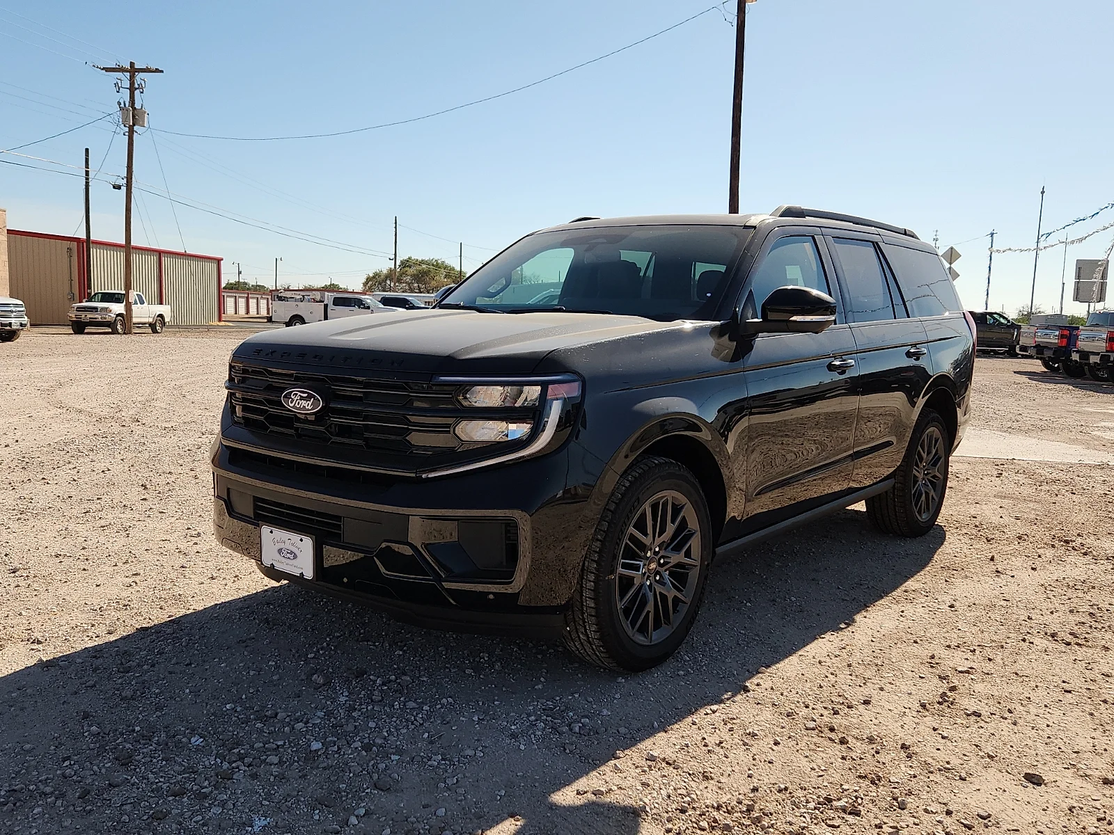 New 2027 Agate Black Metallic Ford Platinum image 3