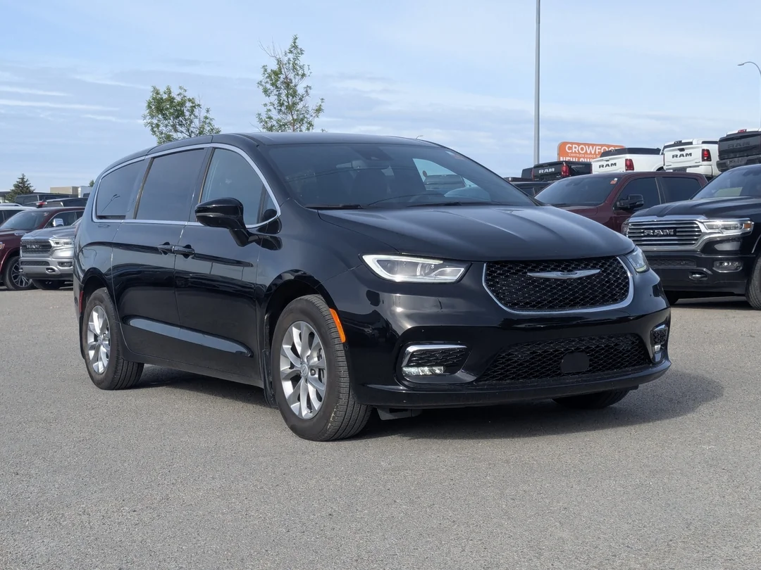 Certified Used 2025 Black Chrysler Select - - AWD - Caprice Leather - Blind Spot - Safety Sphere - 360 Cam & More! image 2