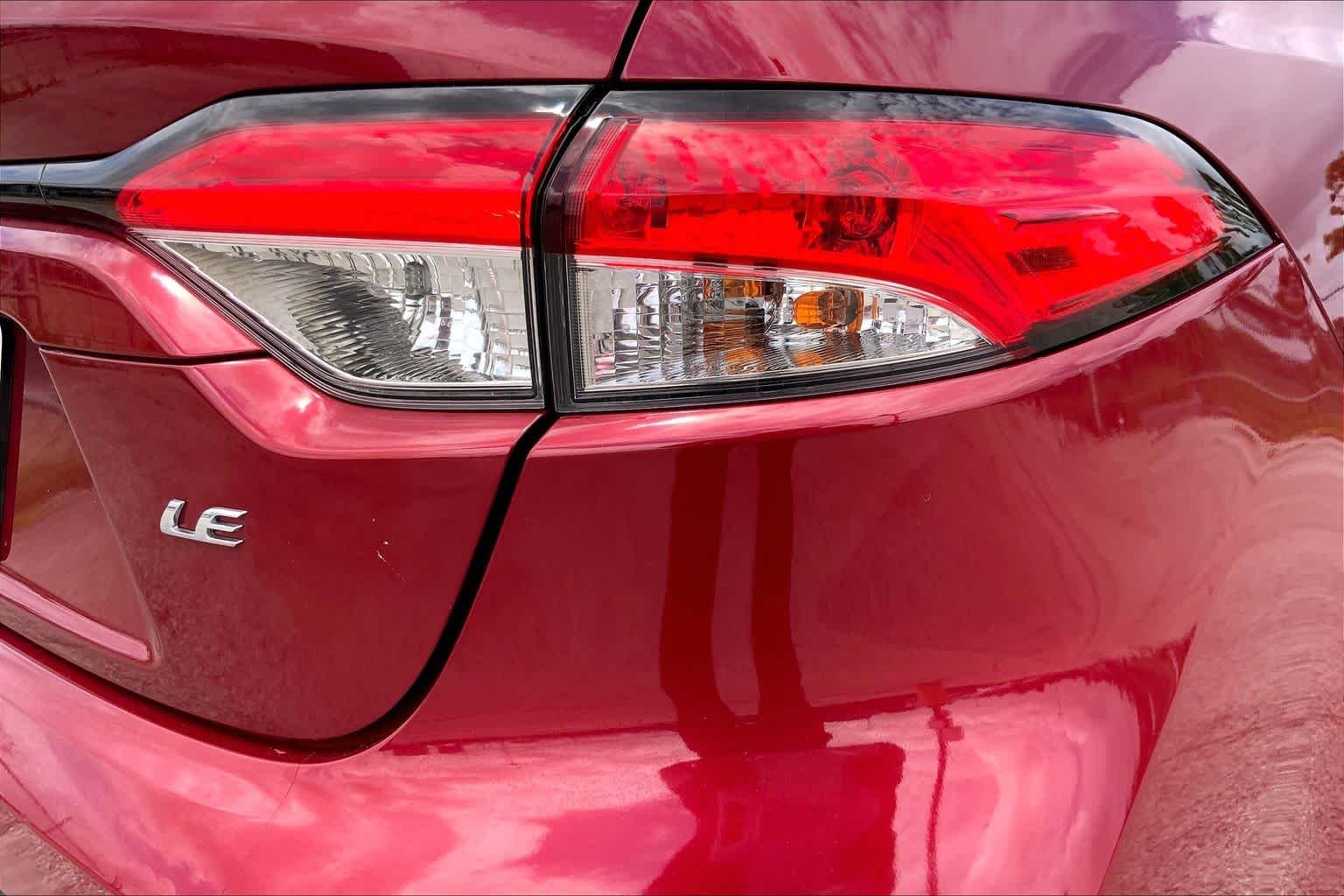 Used 2024 Ruby Flare Pearl Toyota LE image 30