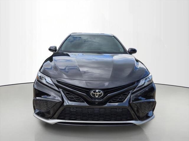 Used 2024 Midnight Black Metallic TOYOTA XSE V6 image 8