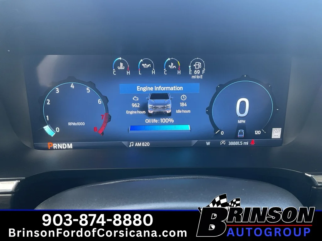 Used 2025 Oxford White Ford LARIAT image 32