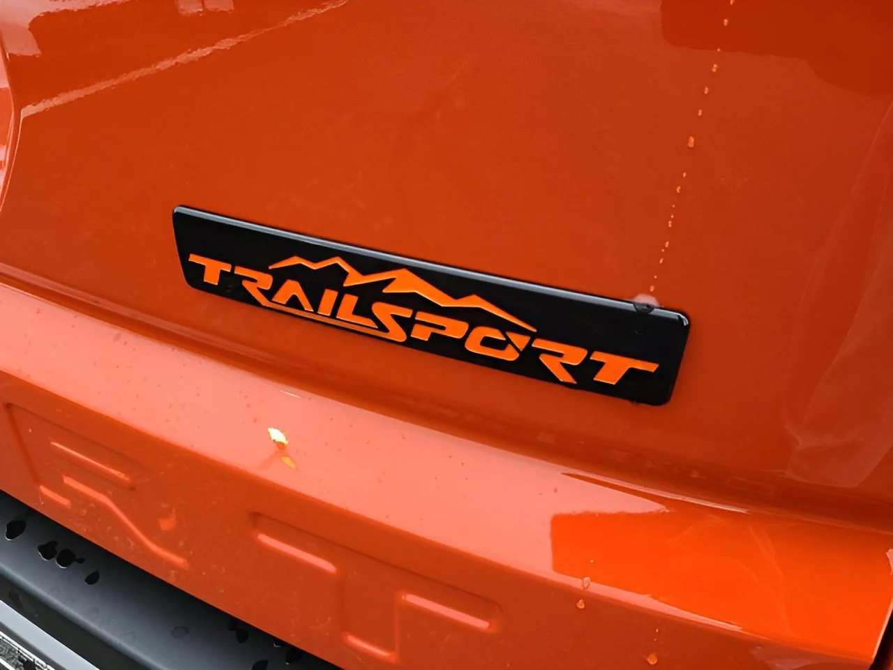 New 2026 Sunset Orange Honda TrailSport Elite Blackout image 9