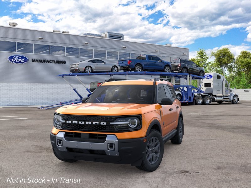New 2026 Orange Fury Metallic Tri-Coat Ford Big Bend image 3