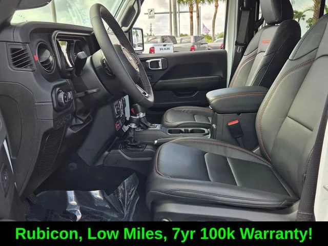 Certified Used 2025 White Jeep Rubicon image 14