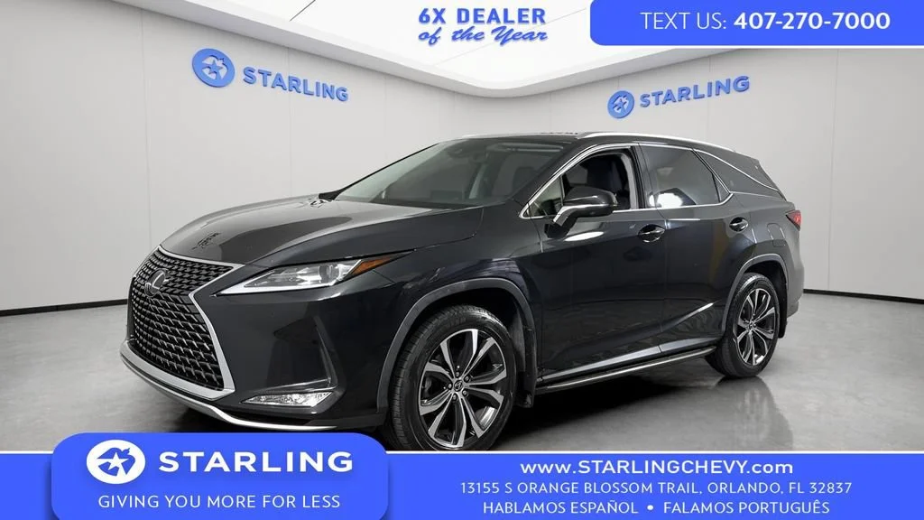 Used 2022 Black Lexus RX 350L image 1