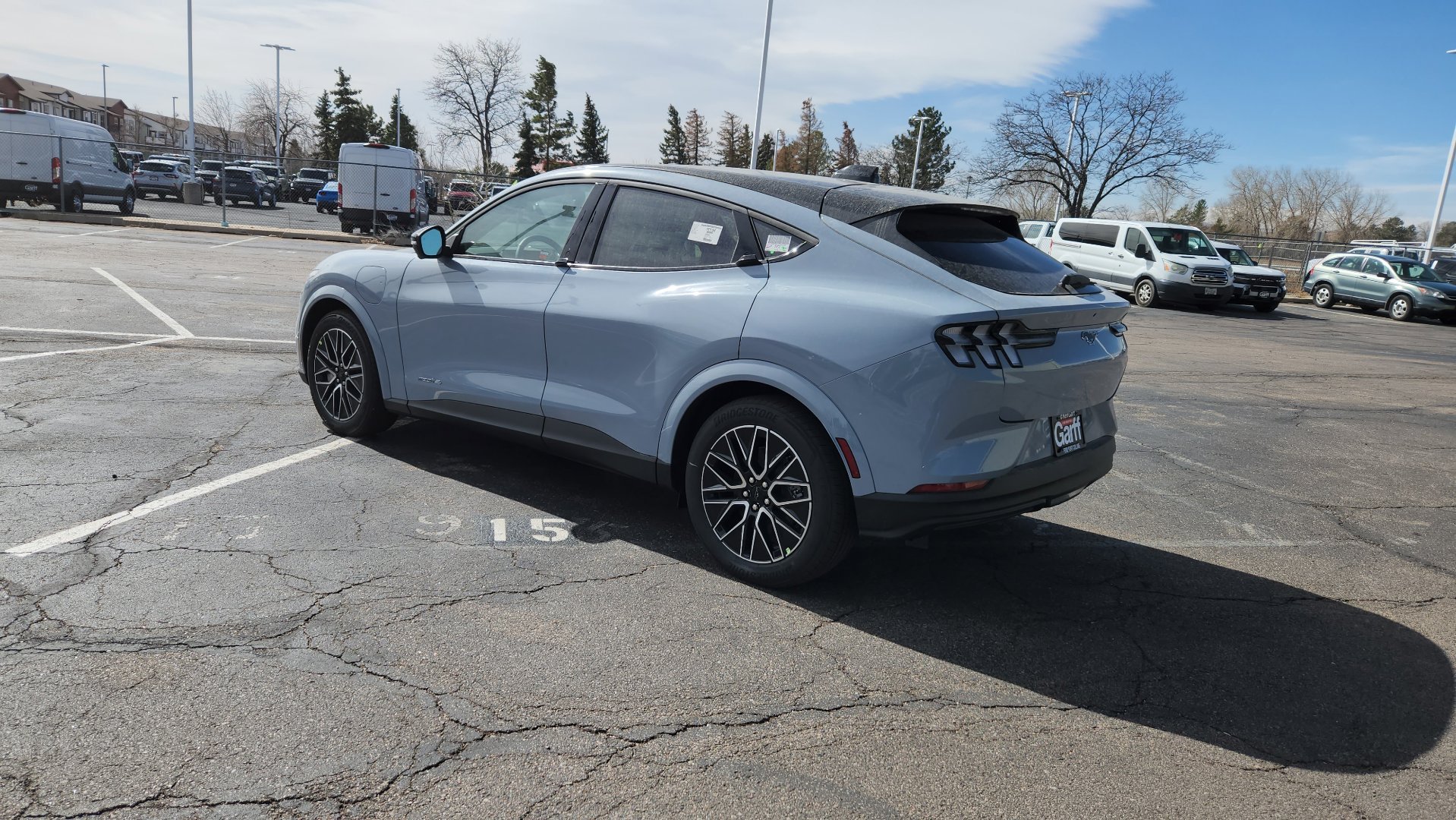 New 2026 Glacier Gray Metallic Tri-coat Ford Premium image 8