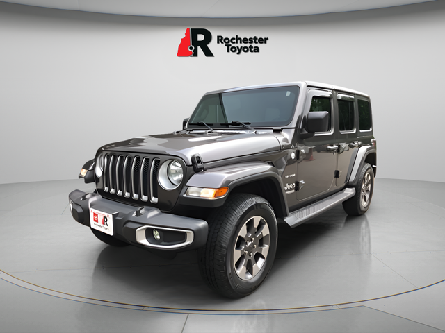 Used 2020 Gray Jeep Unlimited Sahara image 3