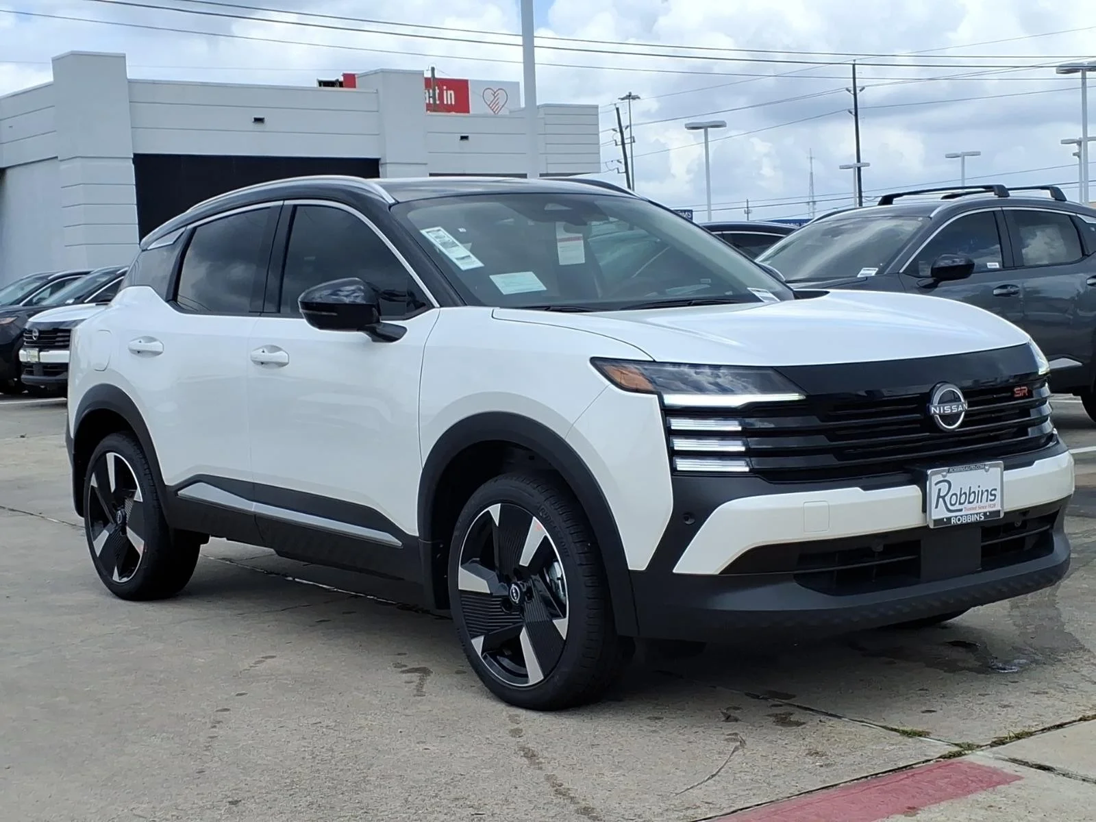 2026 Nissan Kicks SR White at Robbins Nissan