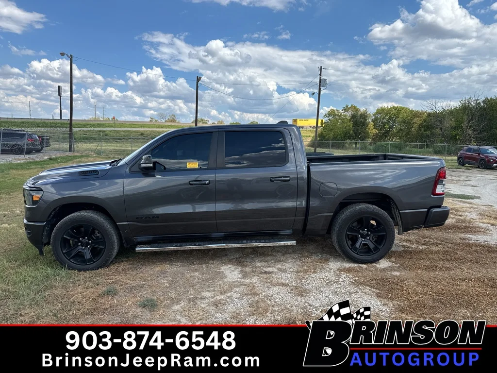 Used 2021 Granite Crystal Metallic Clearcoat Ram Big Horn image 5