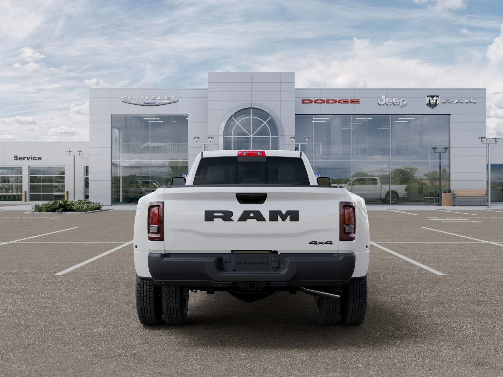New 2026 Bright White Clear-Coat Exterior Paint RAM Tradesman image 34