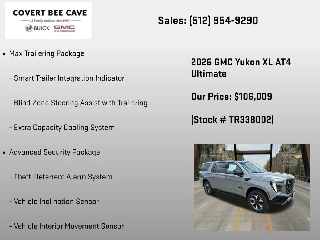 New 2026 Sterling Metallic GMC AT4 Ultimate image 36