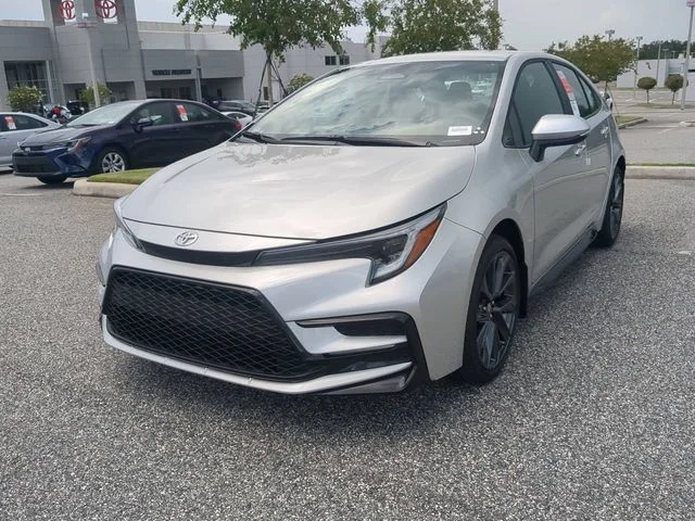 New 2026 Classic Silver Metallic Toyota SE image 8