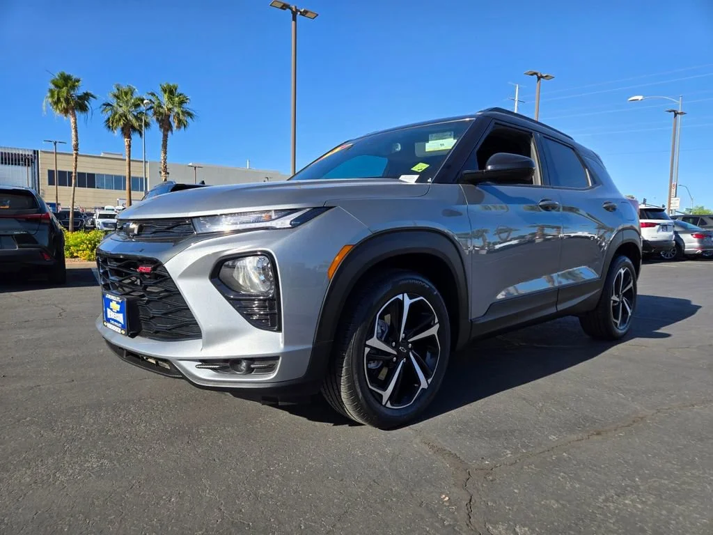 Used 2023 Sterling Gray Metallic Chevrolet RS image 2