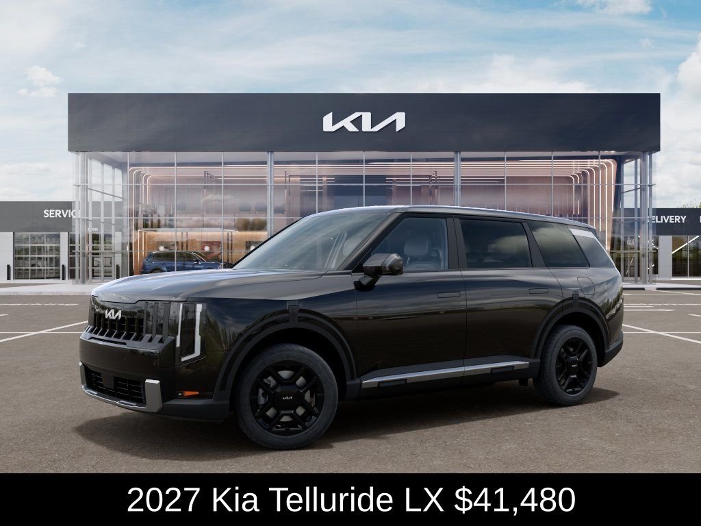 New 2027 Ebony Black Kia LX image 4