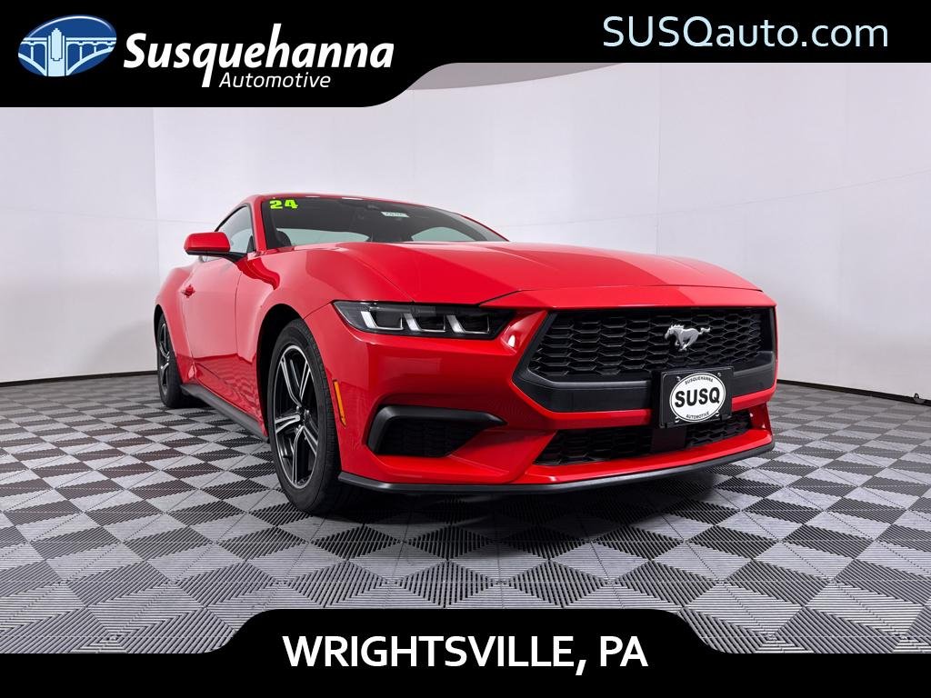 Used 2024 Race Red Ford EcoBoost Premium image 1