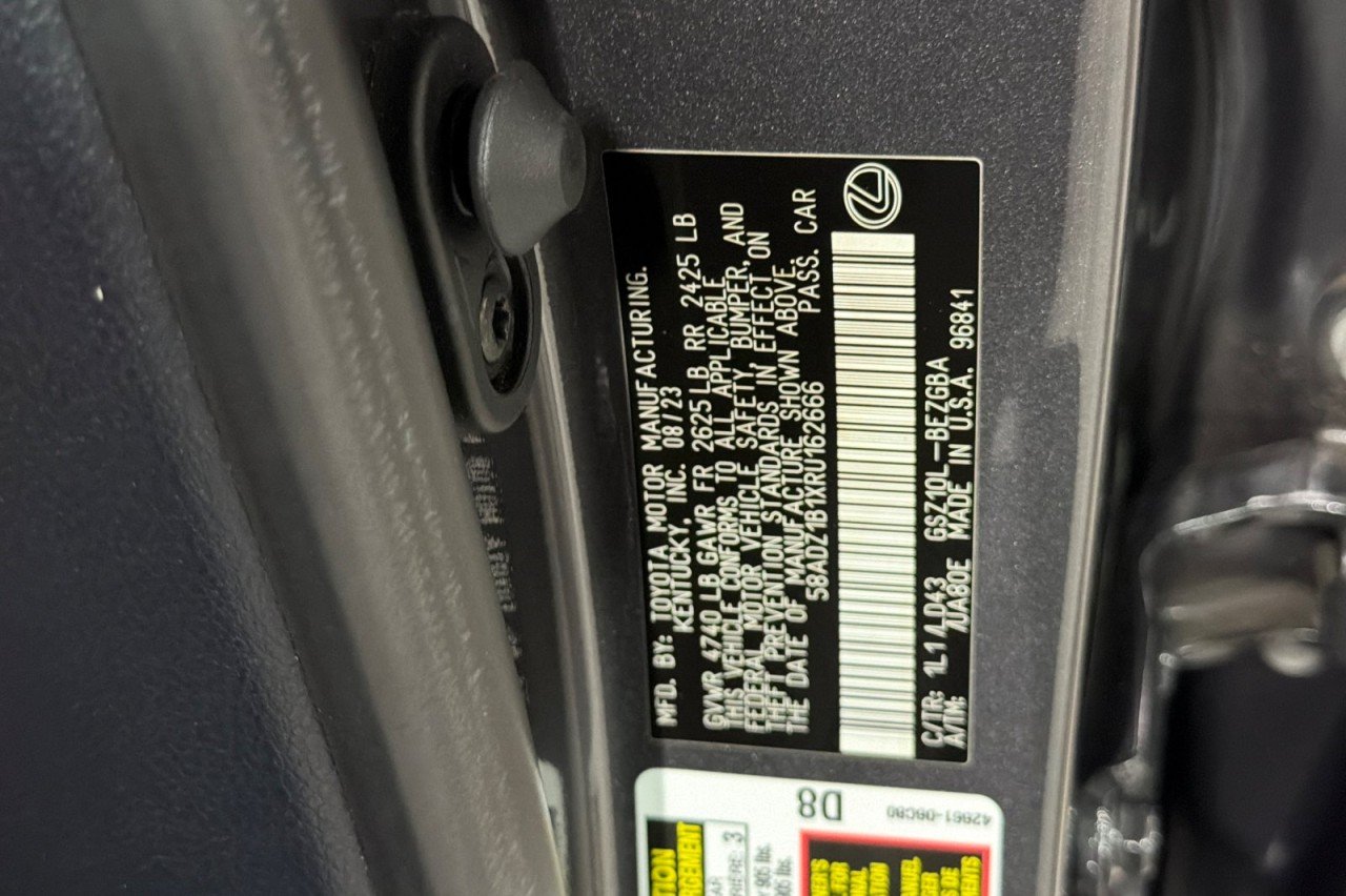 Used 2024 GRAPHITE GREY METALL Lexus ES 350 image 26