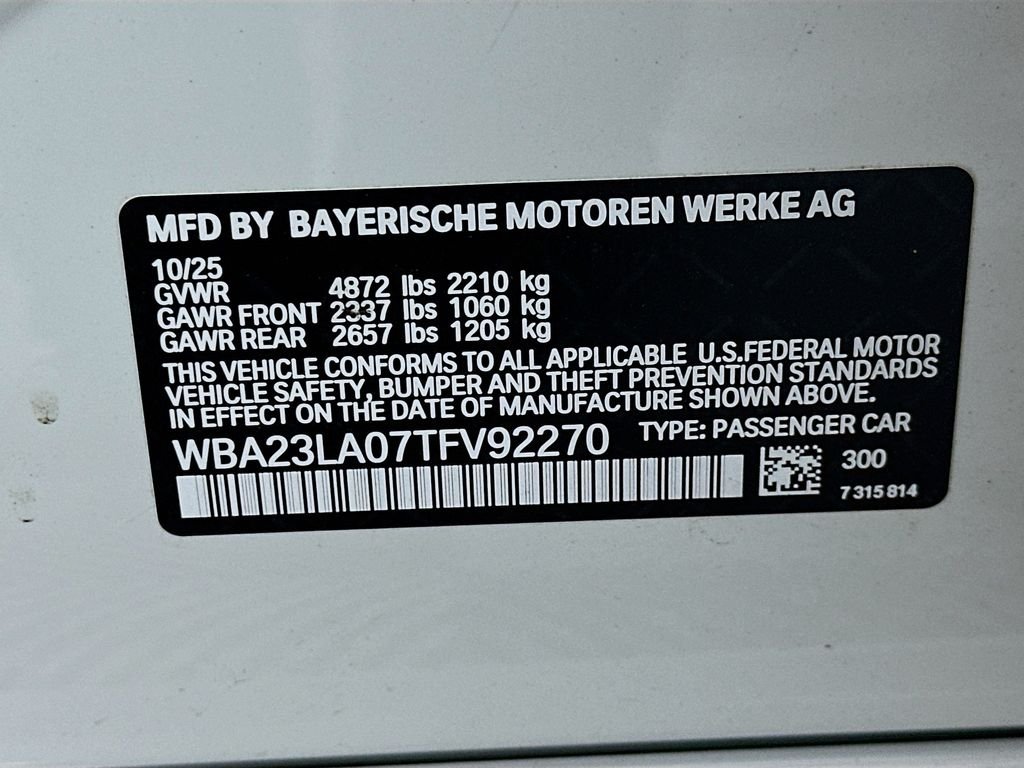 Used 2026 Alpine White BMW 330i xDrive image 24
