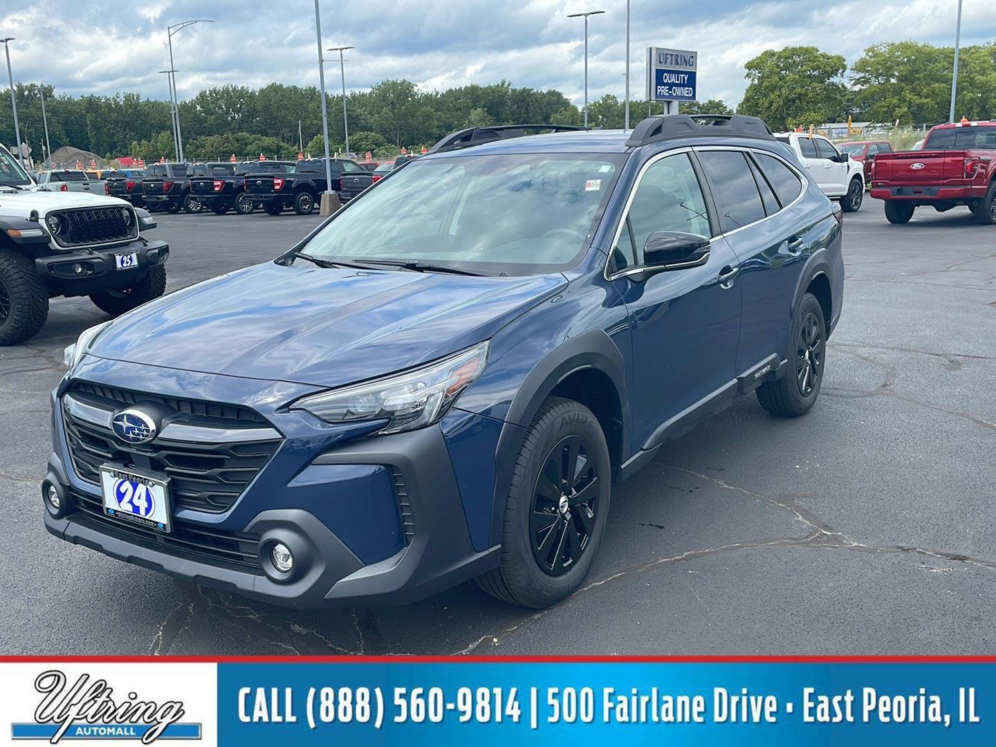 Used 2024 Cosmic Blue Pearl Subaru Premium image 1