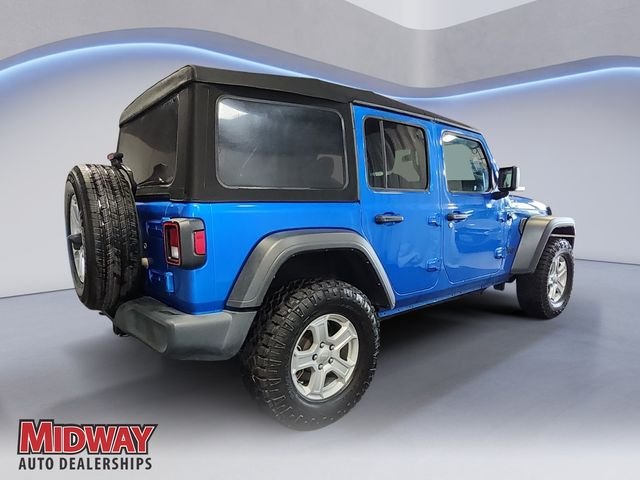 Certified Used 2023 Blue Jeep Sport S image 5