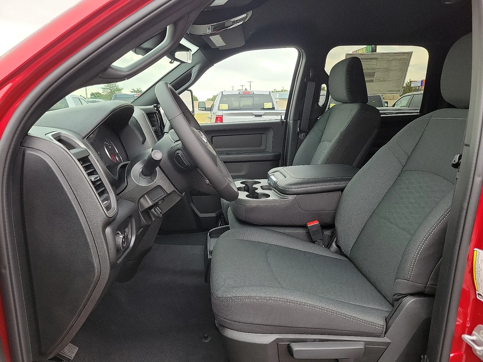 New 2026 Molten Red Pearlcoat Ram TRADESMAN CREW CAB 4X4 8