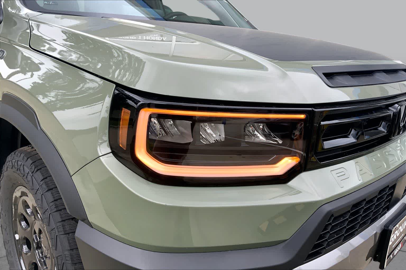 New 2026 Ash Green Metallic Honda TrailSport Blackout image 12