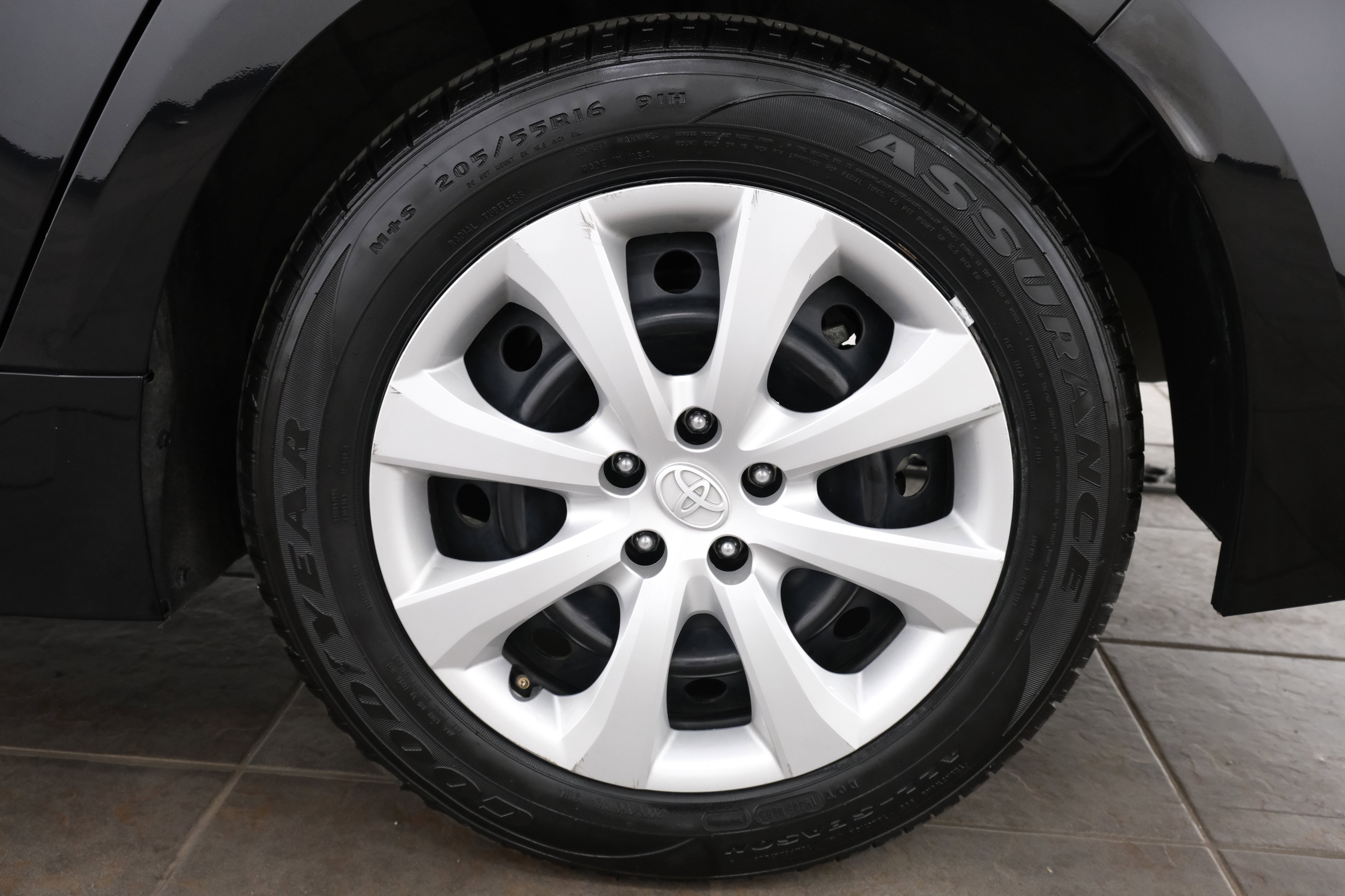 Certified Used 2024 Midnight Black Metallic Toyota LE image 38