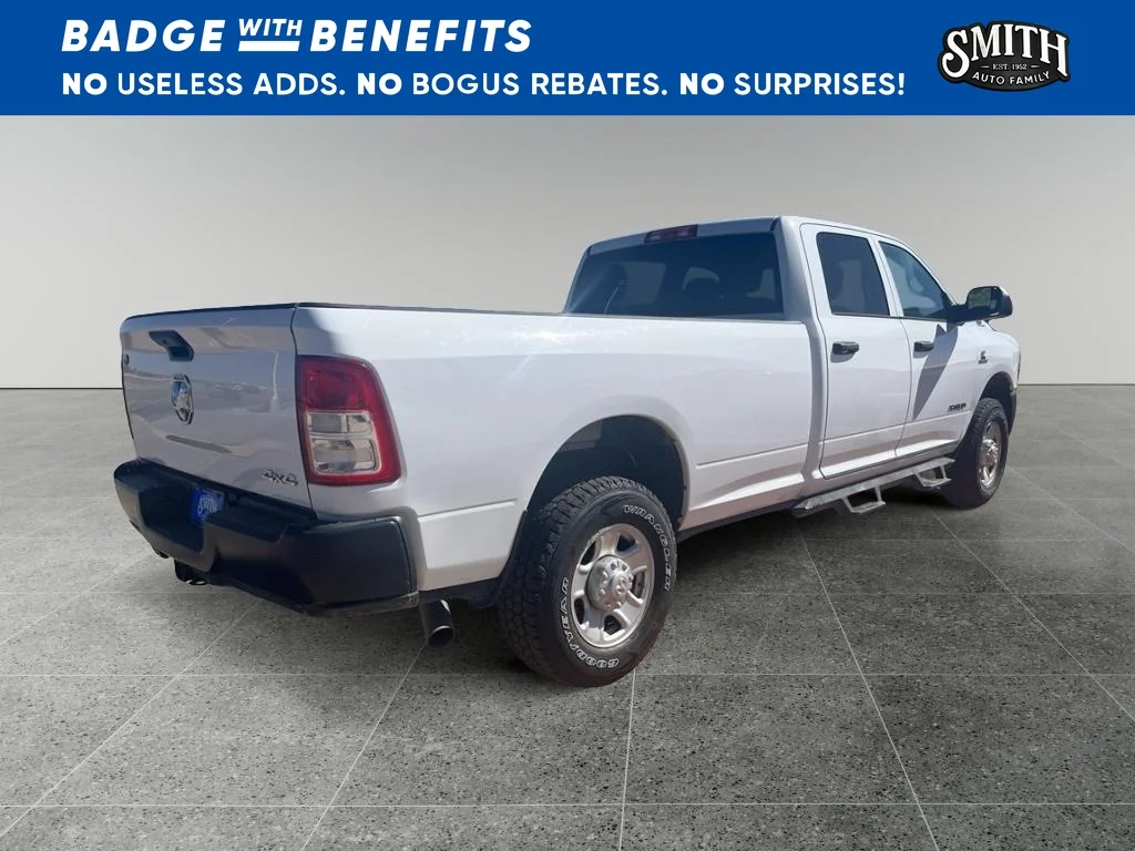 Used 2022 Bright White Clearcoat Ram Tradesman image 4