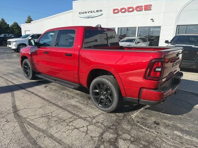 New 2026 Molten Red Pearl-Coat Exterior Paint RAM Laramie image 4