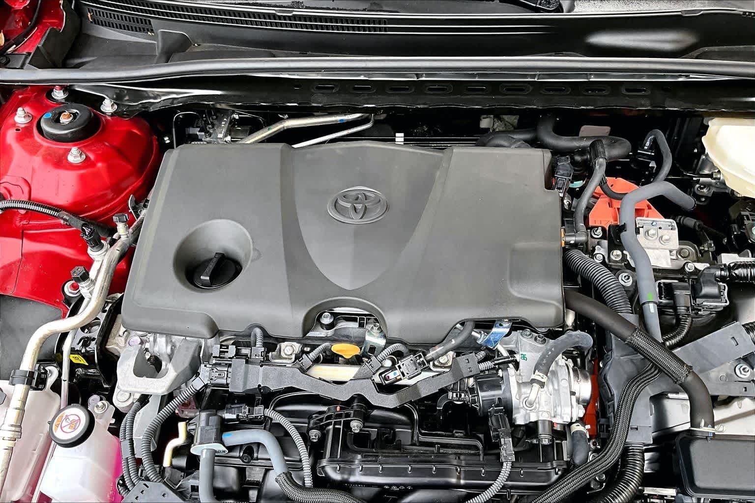 Used 2025 Supersonic Red Toyota SE image 32