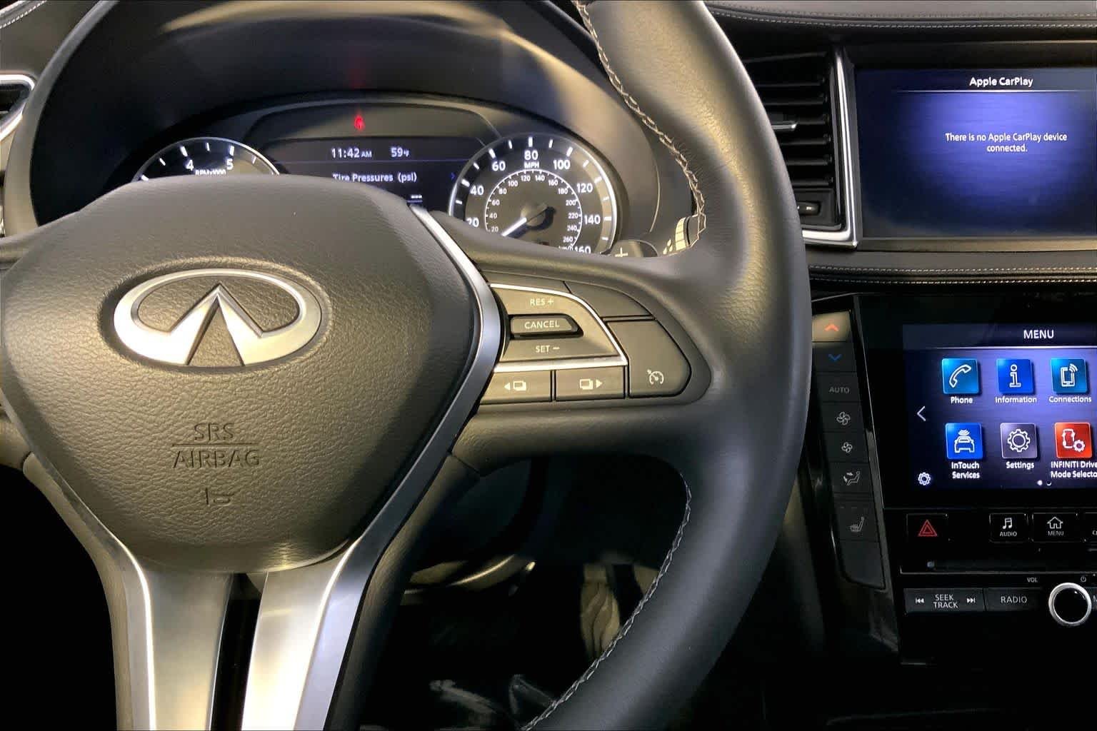 Used 2022 Mineral Black INFINITI LUXE image 25