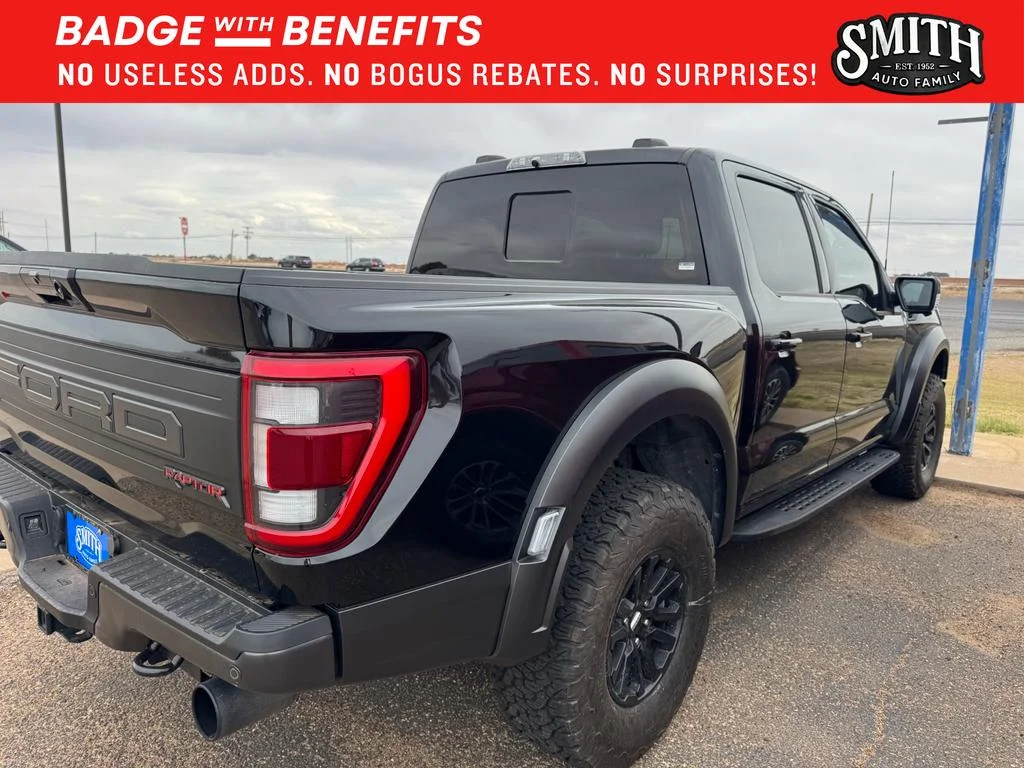 Certified Used 2023 Agate Black Metallic Ford Raptor image 7