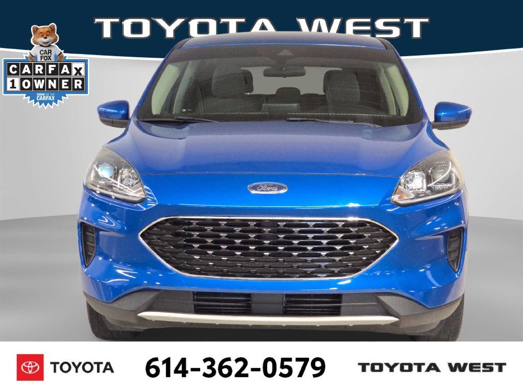 Used 2020 Blue Ford SE image 2