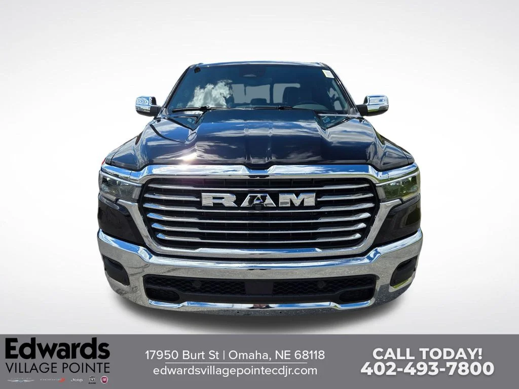 New 2026 Diamond Black Crystal Pearl-Coat Exterior Paint RAM Laramie image 8