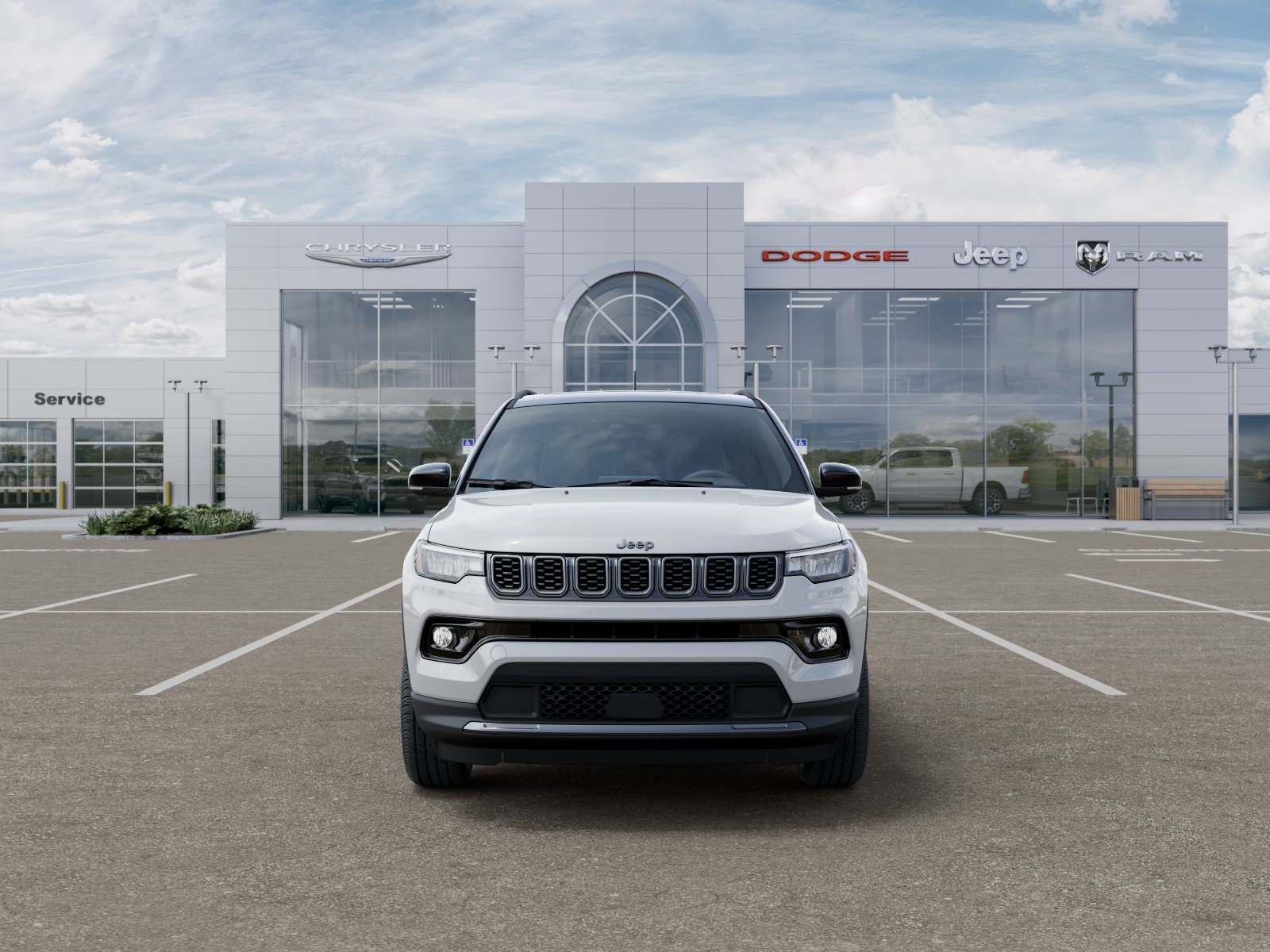 New 2025 Bright White Clear-Coat Exterior Paint Jeep Limited image 32