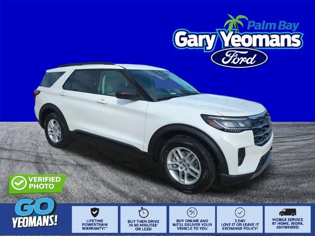 New 2026 Star White Metallic Tri-Coat Ford Active image 1