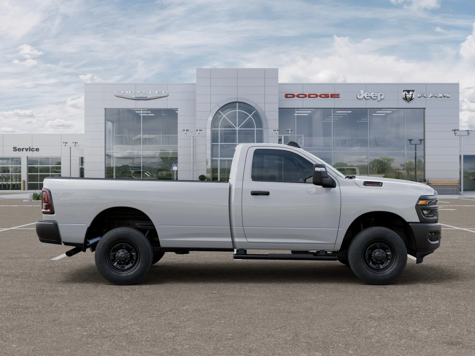 New 2026 Bright White Clear-Coat Exterior Paint RAM Tradesman image 23