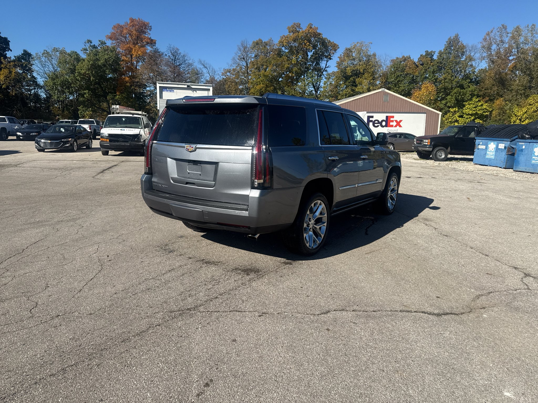 Used 2019 SATIN STEEL METALLIC Cadillac Platinum image 6
