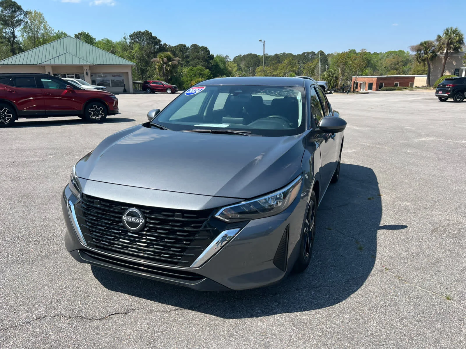 Used 2024 Gun_metallic Nissan SV image 1